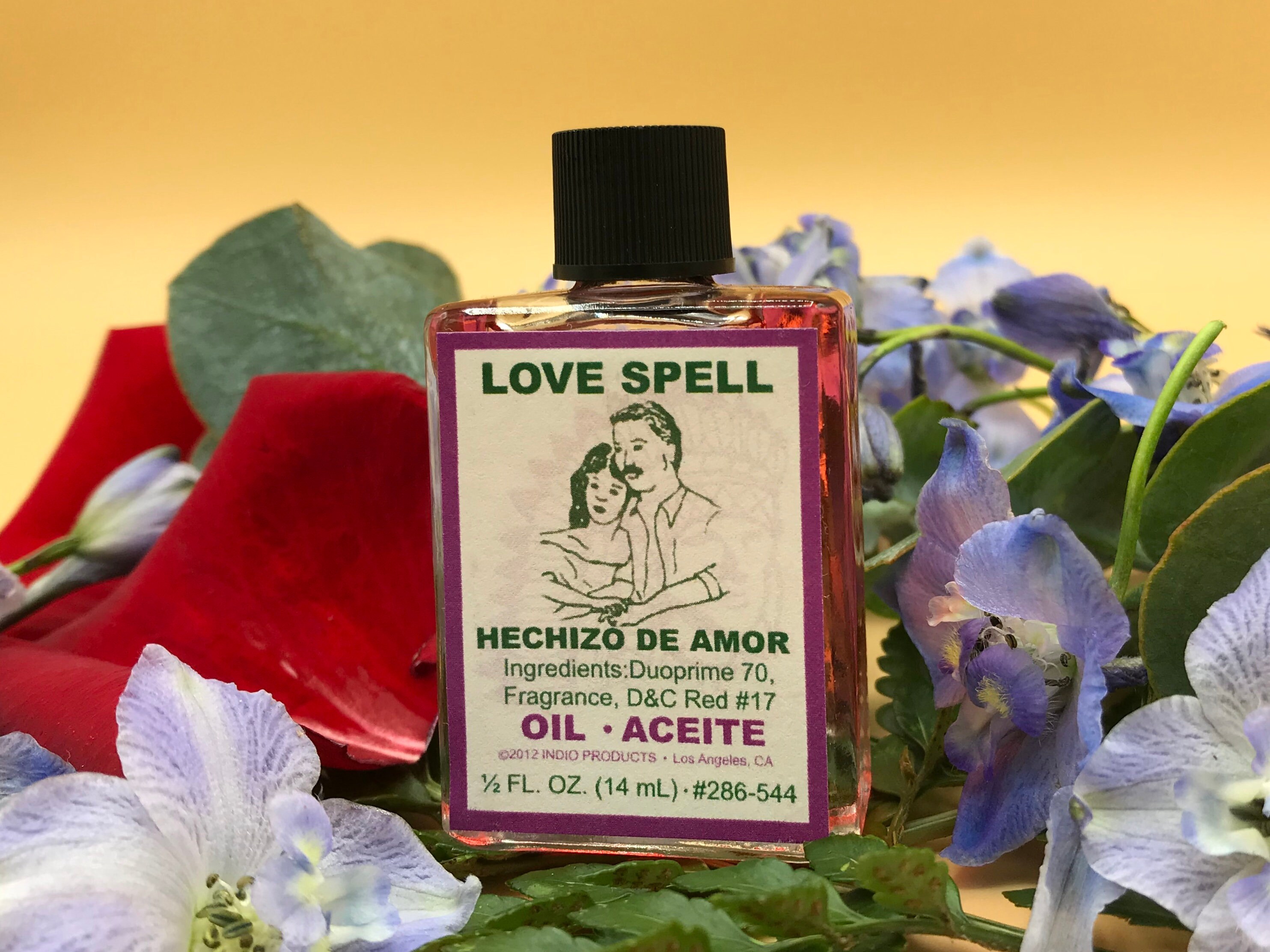 Love Spell Spiritual Oil Etsy