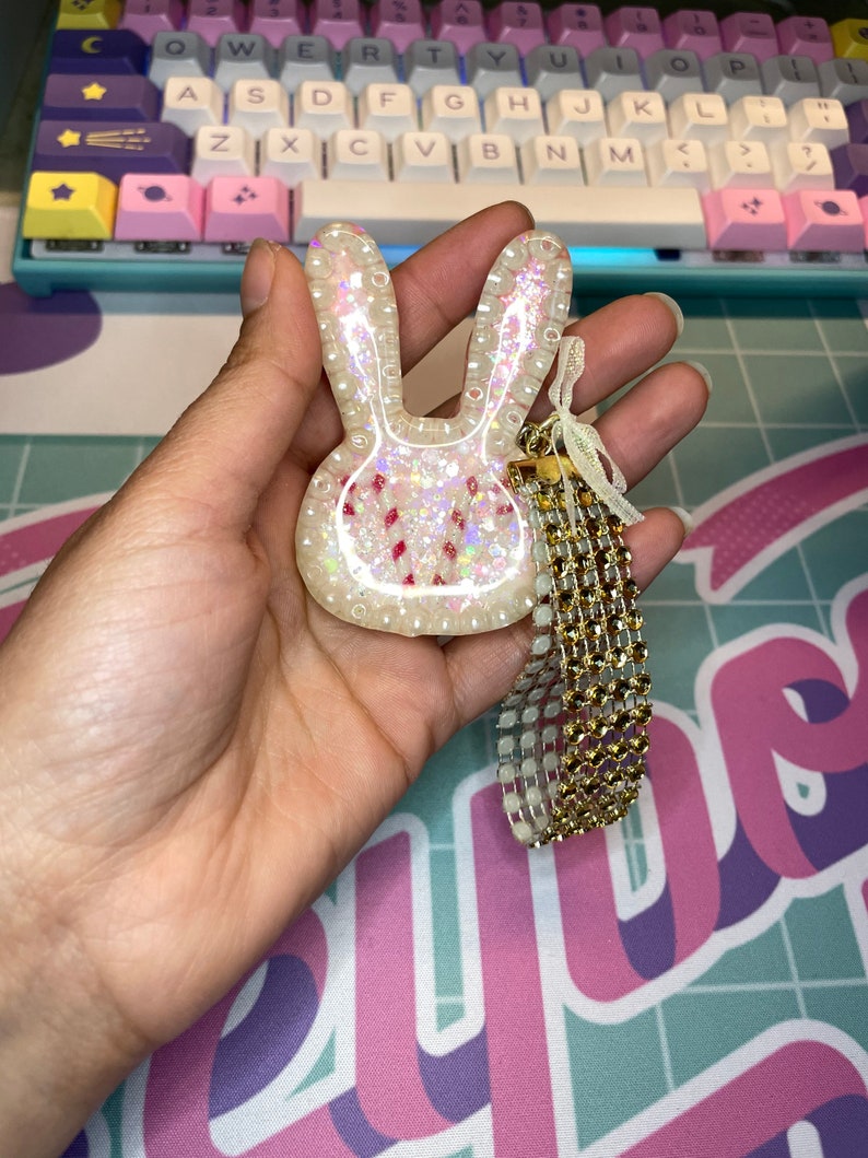 Winter Bunny Charm