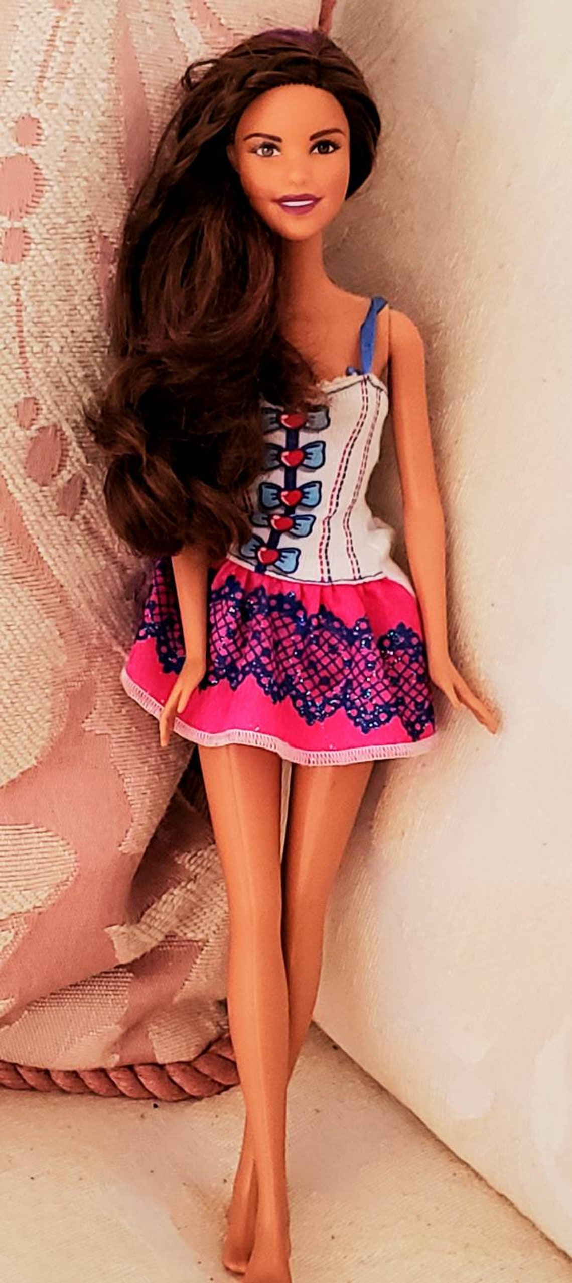 Brown Haired Barbie/1999 Mattel Indonesia/1186 MJ 1 NL/Brown | Etsy