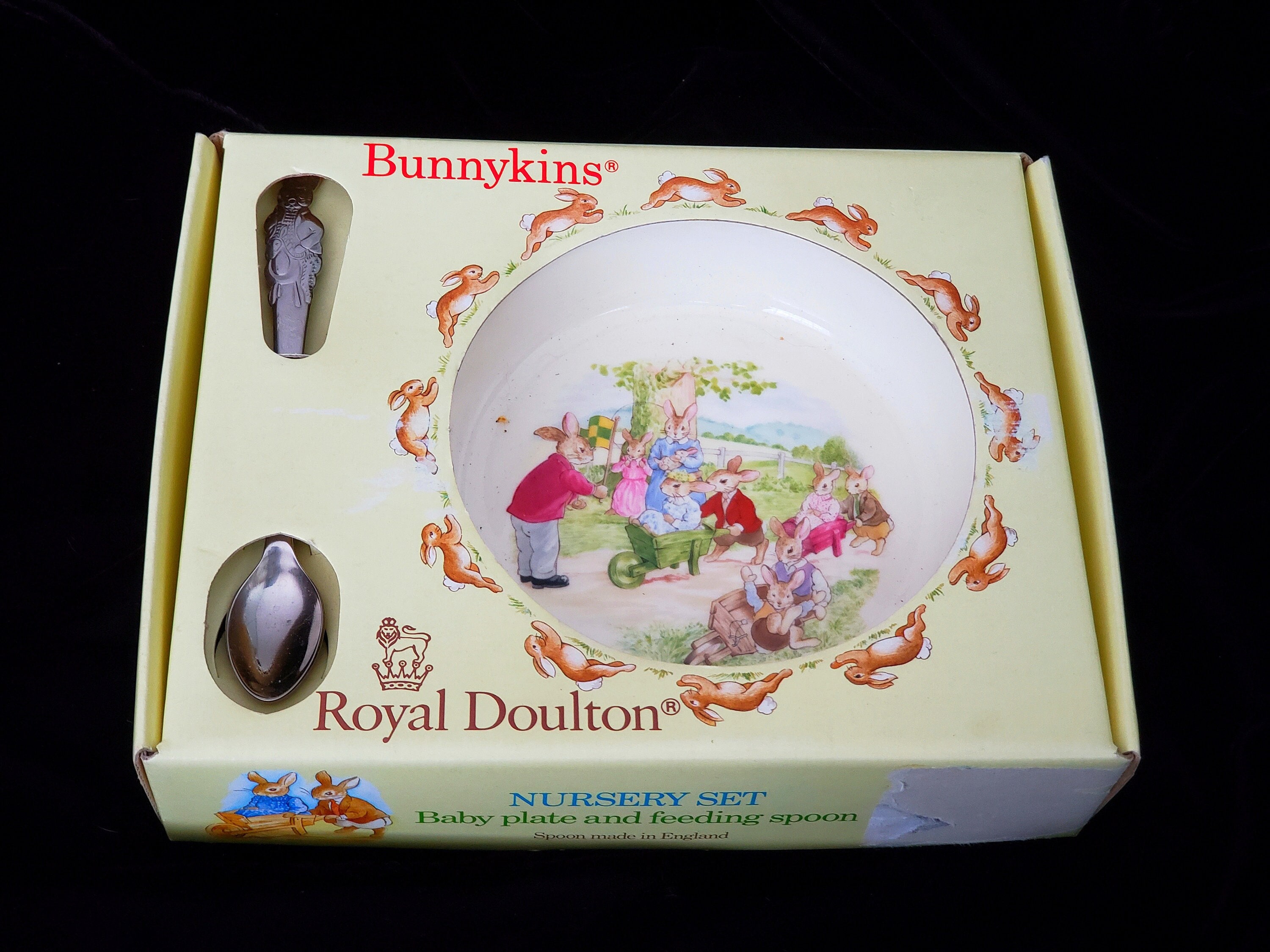 Royal Doulton, Bone China, Beatrix Potter vajilla infantil de 2