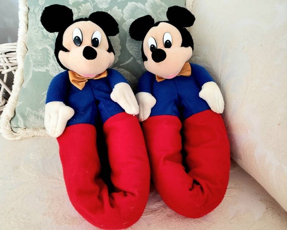 Mickey Mouse Slippers ADULT Vintage Mickey Mouse … - image 10