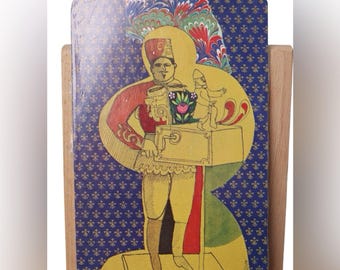 Set of 3 Vintage 1960’s Montag Design by Kohn Psychedelic Organ Grinder Postcard