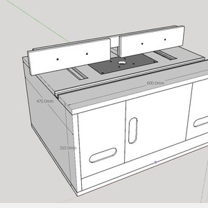 inverted router table