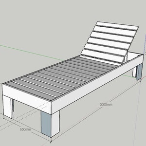 Cutting Plans for Contemporary Sunbeds