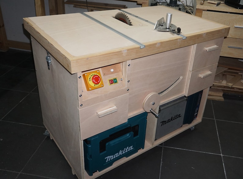 Circular Saw Bench Saw Plans and Measures Etsy