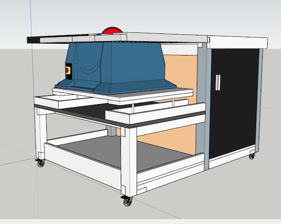 Buy Plans and Measures of Furniture for Saw Makita MLT100N Online