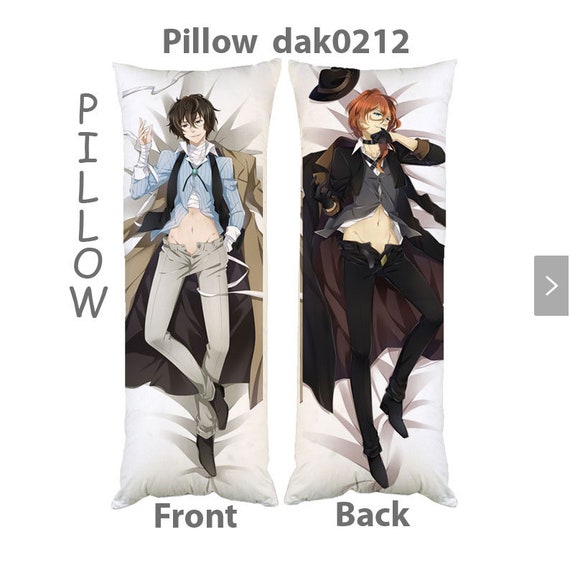 Anime Pillow Bungou Stray Dogs Dazai Osamu Etsy
