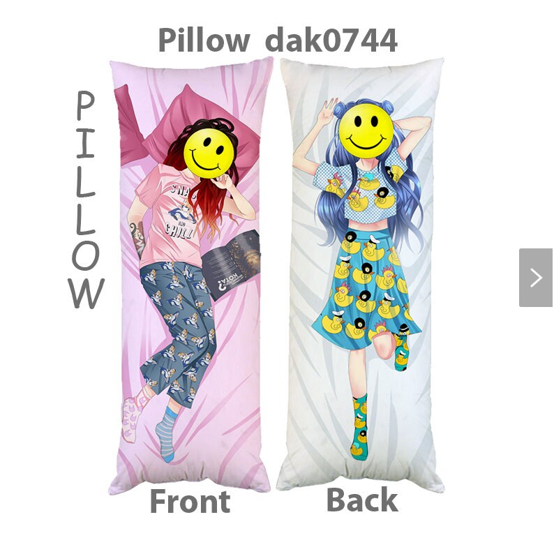 Dakimakura Character Two sided printed art Etsy