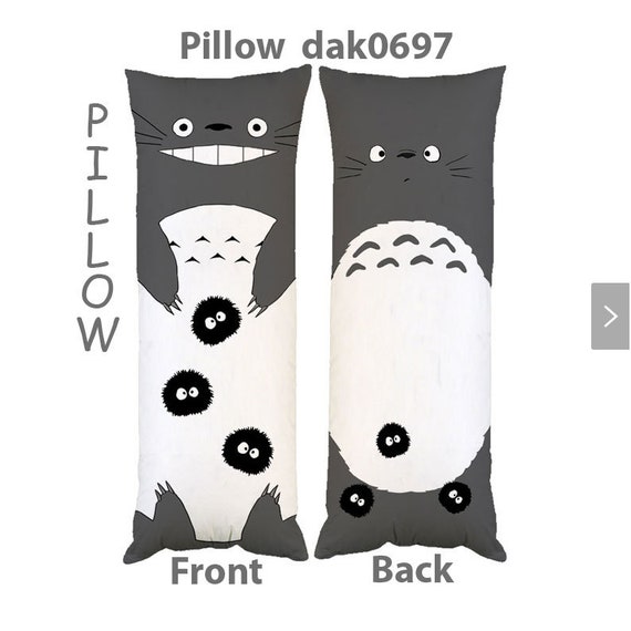 Anime Dakimakura Totoro Kaonashi ANIME DAKIMAKURA PILLOW Case RWBY Weiss
