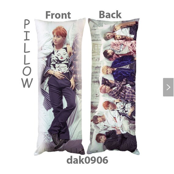 BTS KPOP Pillow Taehyung Namjoon jungkook body pillow cover