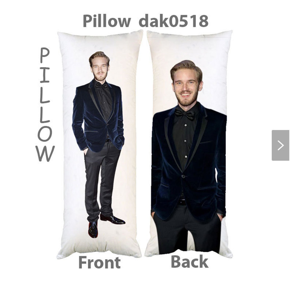 Celebrities pillow dakimakura Pillowcases Etsy