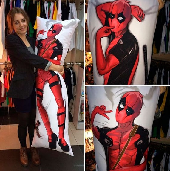 Dakimakura marvel gift for him Superhero Custom Body Pillow Case