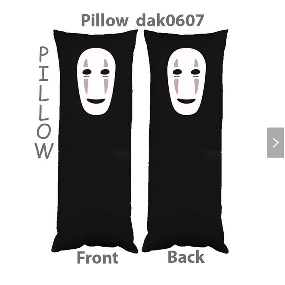 Anime Dakimakura Totoro Kaonashi Body Pillow Cover Etsy