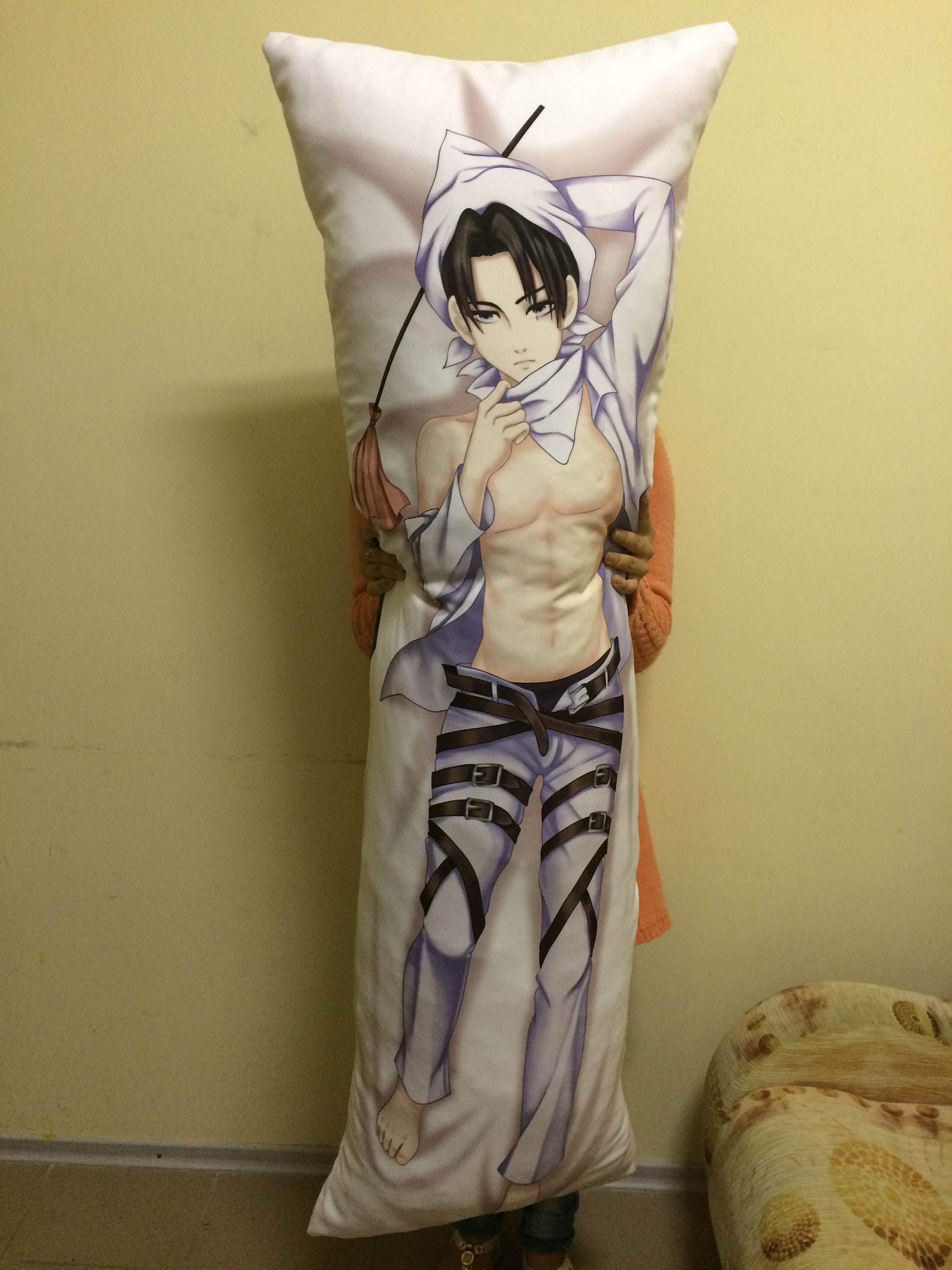 Dakimakura Anime Attack on Titan // Levi Ackerman // Etsy