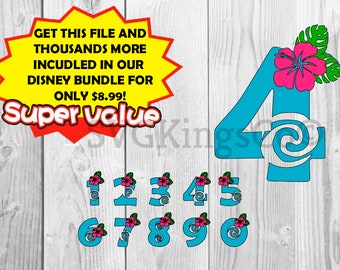 Moana Numbers Svg Moana Svg Moana Font Svg Disney Svg Cartoon Svg Svg File For Cricut Silhouette Svg Files Svg Download 14586 Free Commercial Use Script Fonts