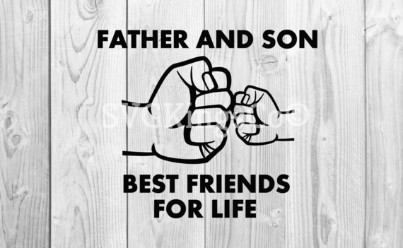 Download Father and son svg fist bump svg best friends svg father ...