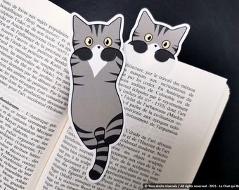 Tabby cat laminated bookmarks