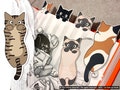 Recycled Cat Bookmarks