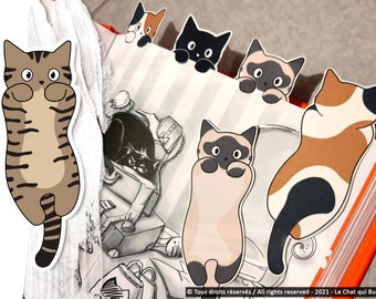 Recycled Cat Bookmarks
