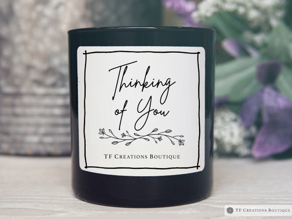 Sentimental Gift, Gift for Sick Friend, Get Well Soon, Thinking of you care package, Sympathy Candle Gifts, Remembrance Gifts, Candle Gifts