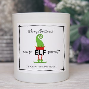 Funny Christmas Gifts, White Elephant Gift, Friend Gifts, Work Gifts, Stocking Stuffer, Holiday Gift box, Secret Santa Gift, Holiday Candles