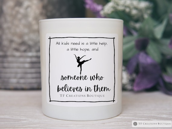 Dance Teacher Gifts, Coach Gifts, Thank You Gifts, Gift for Teachers, Inspirational Gifts, Appreciation Gifts, Ballerina Gifts, Ballet Gifts
