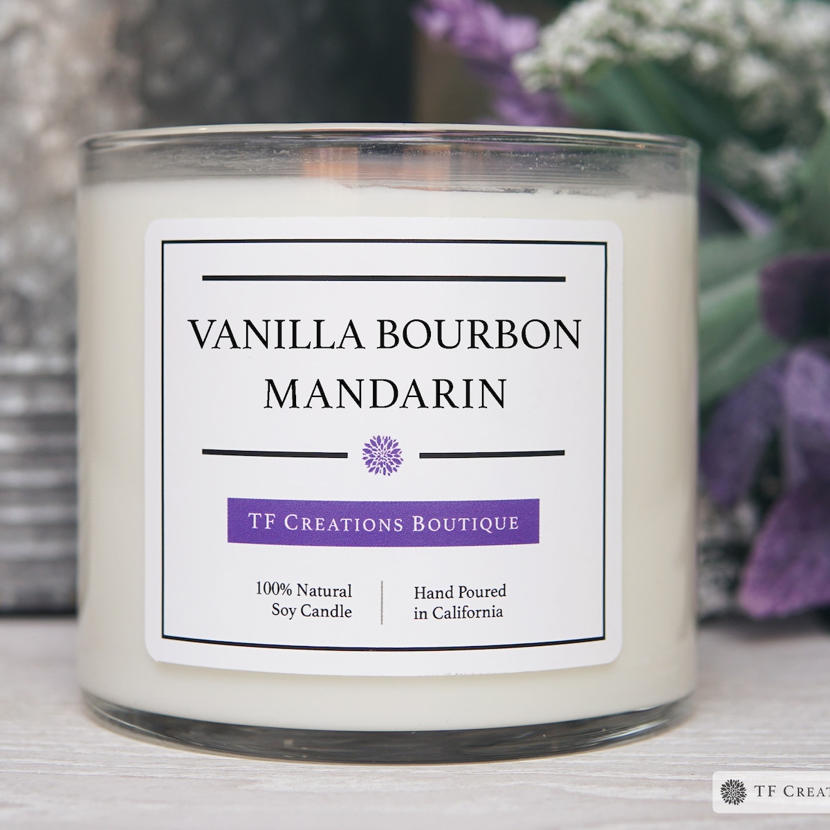 Vanilla Bourbon Mandarin Soy Candle, Fruit Inspired Candle, Gift Boxes, Gift for Her, Mothers Day Candles, Best Friend Gift, Scented Candles - Etsy