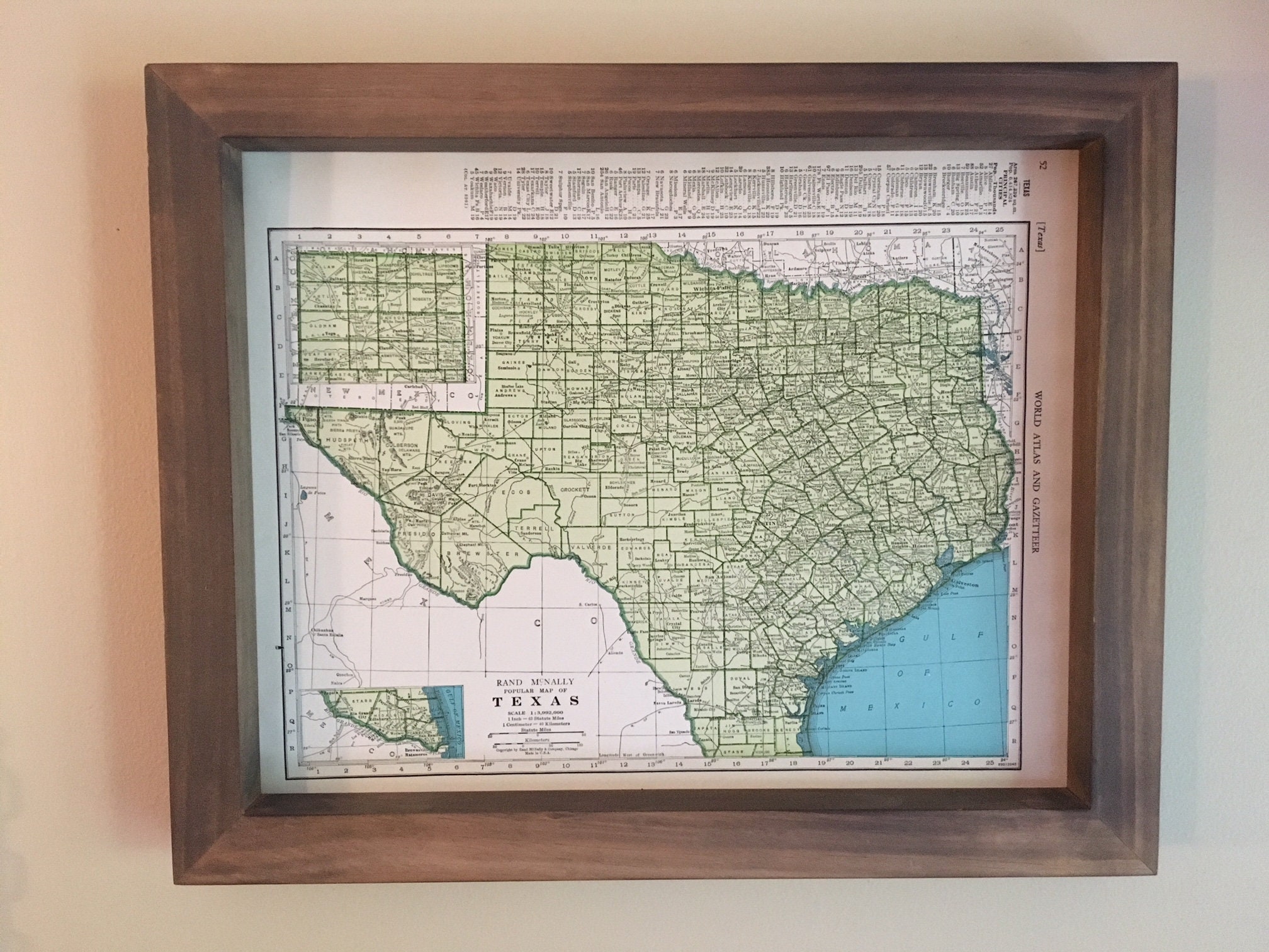Framed maps