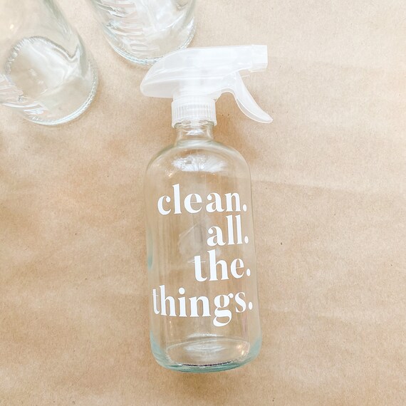 Clean. All. The. Things. Vinyl Decal | Etsy Denmark