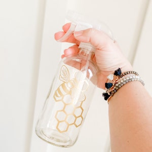 Honeycomb Household Cleaner bottle label | bee | bees