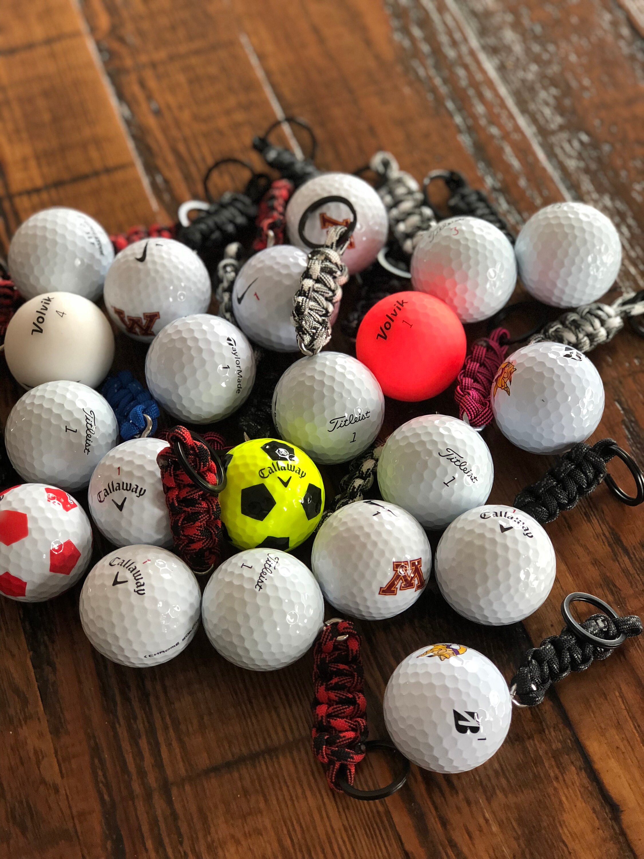 The Fairway Keychain A Golf Ball Keychain for the Golf Etsy