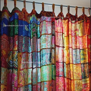 Curtain - 2 Panel Curtain ,curtains,shower curtain,christmas gift,home decor,room decor,craft supplies tools,window curtain,vintage curtain