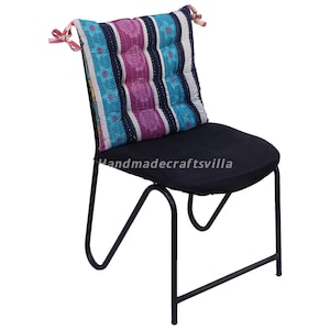 Chair pad - Assorted Kantha handmade Soft chair seat pad dining bed room garden kitchen mat cushion Seat Pad, 15x 15 inch (38x38 cm)