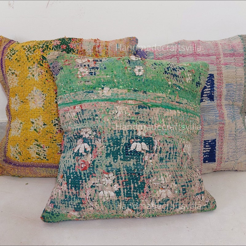 Kantha Pillows 40x60cm 10 main image 1