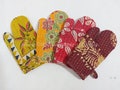 Vintage Kantha Pot Holder, Boho Kitchen Gloves,Handmade Cotton Quilted Oven Mitts product logo