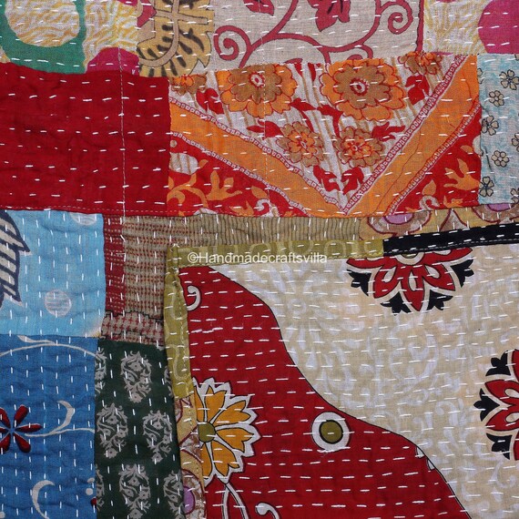 エプロン Kantha Quilt Apron Kantha Apron | Primitives By Kathy