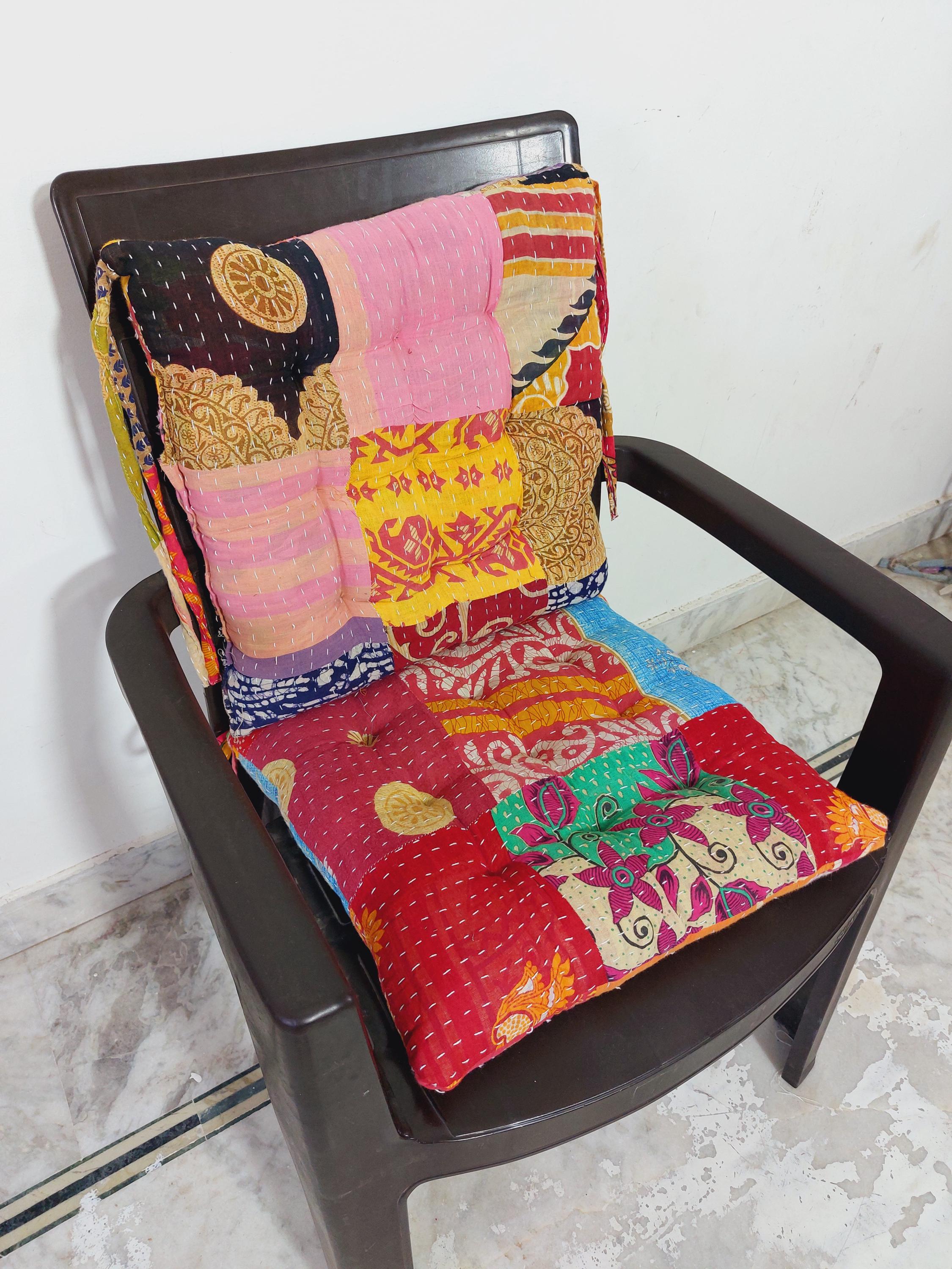 Patchwork Seat Pad - Etsy