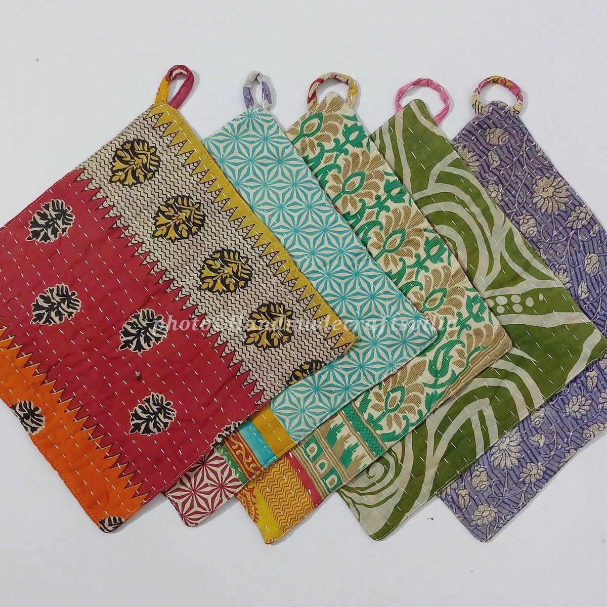 Vintage Kantha Handmade Cotton 6 Layer Pot Holder Set of 4 Pcs, Kitchen Pot Holder, Christmas Gift, Mother Gift, Sister Gift ,kitchen Usage - Etsy