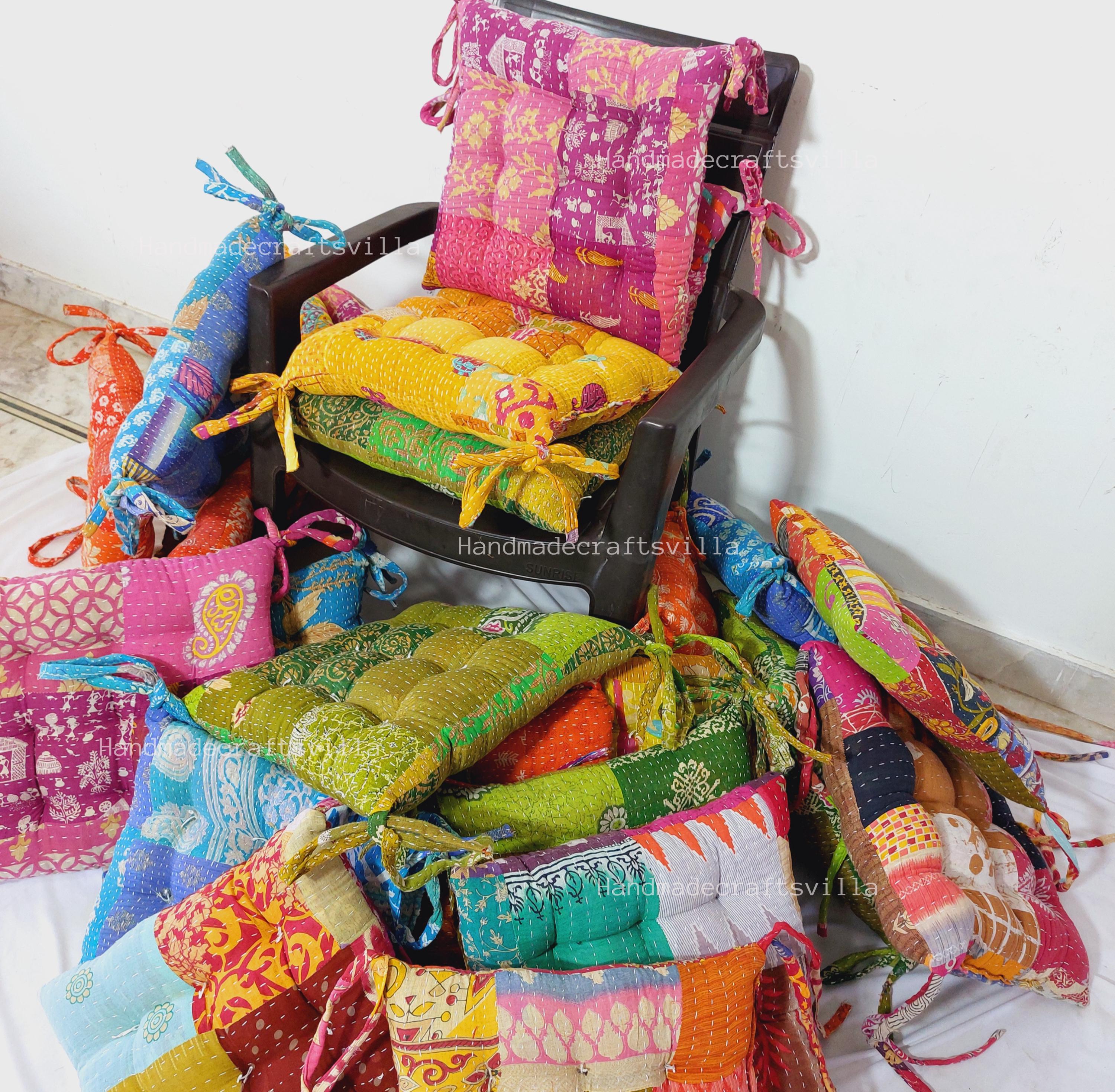 Patchwork Seat Pad - Etsy