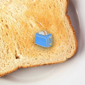Toaster Enamel Pin - Etsy