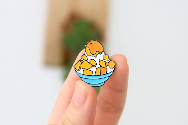 Mango Ice Enamel Pin image 3