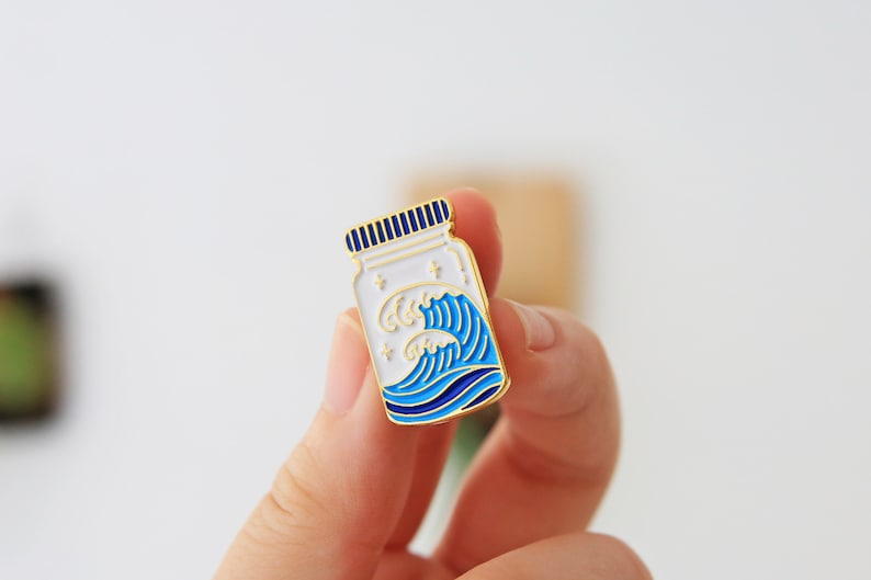 Vitamin Sea Enamel Pin image 2