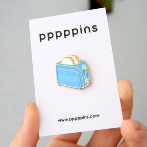 Toaster Enamel Pin - Etsy