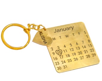 Keychain personnalisé peut personnalisé selon Le choix du client Love Key Chain Best Gift pour l'anniversaire, cadeau d'anniversaire pour les dates d'amour