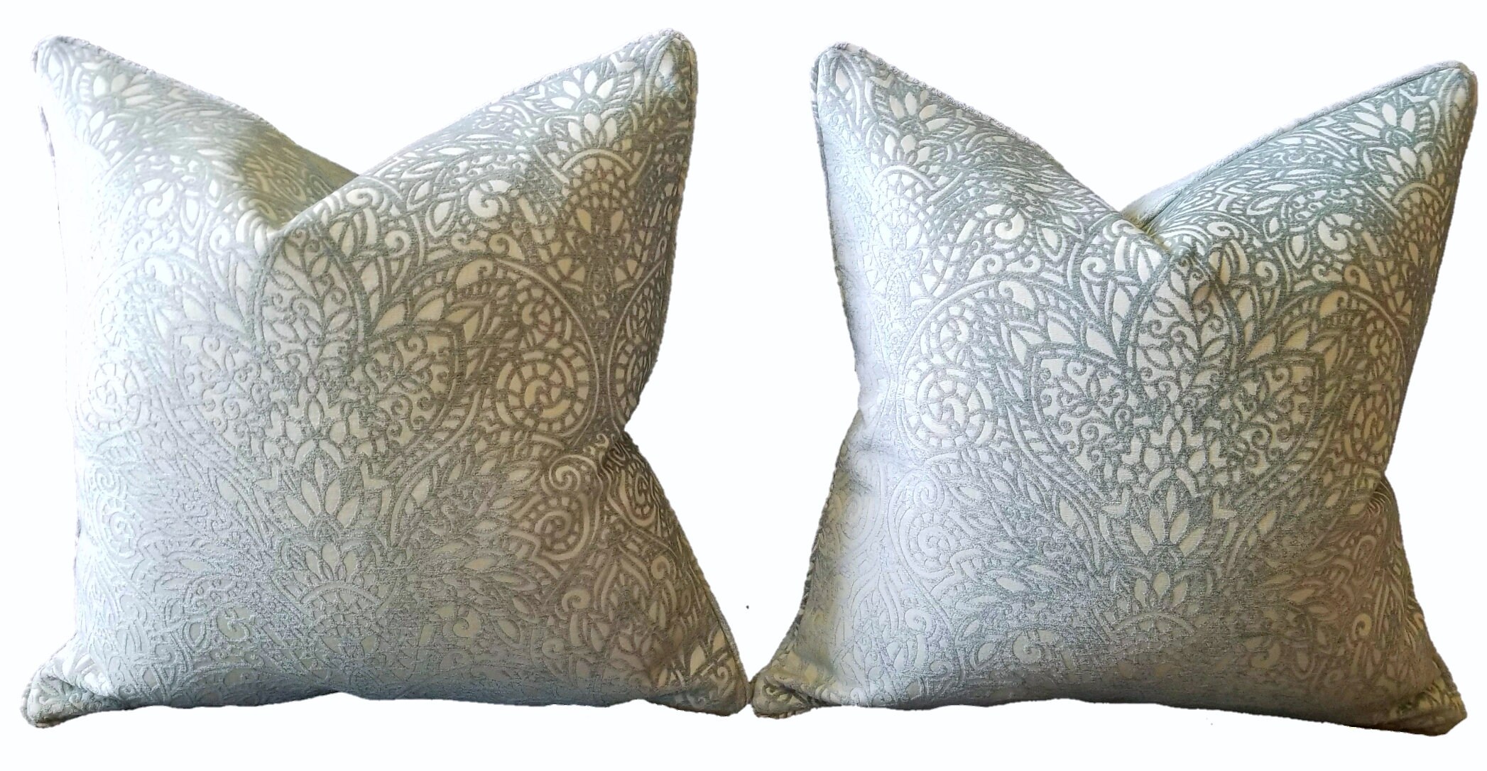 Pair of 20 Candice Olson Balsam vapor Pillow Covers Etsy