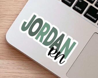 Pegatinas de enfermera personalizadas, regalo personalizado para graduación de enfermería, pegatina con nombre personalizado