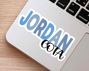 Pegatina COTA personalizada: regalo de terapia ocupacional personalizado