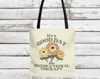 Occupational Therapist Tote Bag, Occupational Therapy Shopping Bag for OT, Occupational Therapy Assistant Bag Occupational Therapy Tote, OT