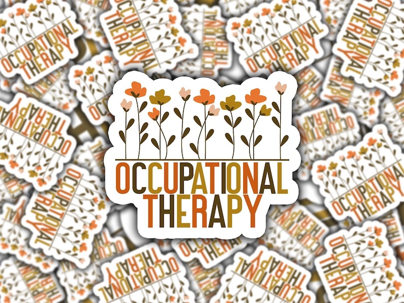Ot Department Sticker Occupational Therapy Laptop Sticker for Occupational Therapist, OT ...