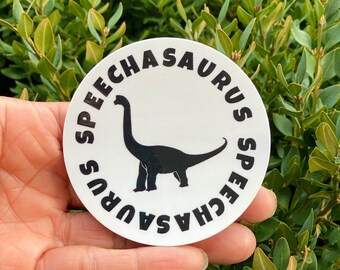SLP Laptop Stickers, SLPA Stickers, Speech Language Pathologist Gift, Speech Language Pathology Stickers, Speech Therapist Gift, Therapy